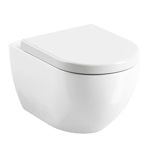 Uni Chrome WC Rim fehér