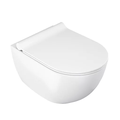 Uni Chrome WC Rim fehér