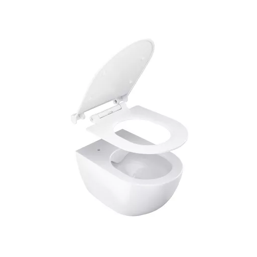 Uni Chrome WC Slim ülőke fehér