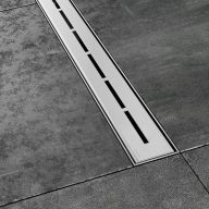 OZ Ravak Runway 75 zuhanyfolyóka rozsdamentes acél