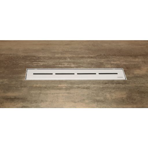 OZW Ravak Runway 85 zuhanyfolyóka - rozsdamentes acél (falhoz)