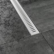   OZP Ravak Zebra 850 zuhanyfolyóka, műanyag, új matt ráccsal