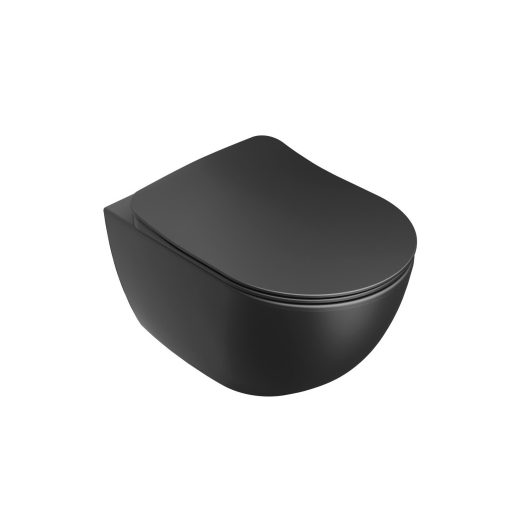 Uni Chrome WC RimOff fekete