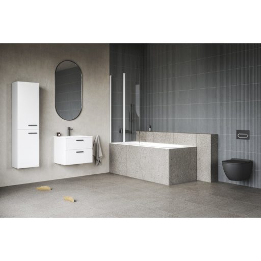 Uni Chrome WC RimOff fekete