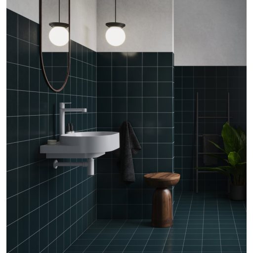 Mosdó szifon matt fehér