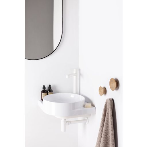 Mosdó szifon matt fehér