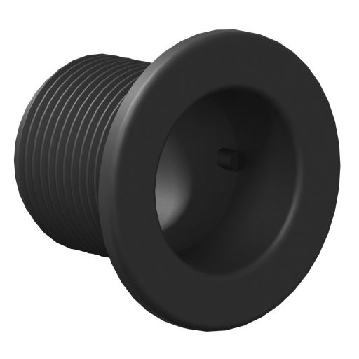 Mosdó túlfolyó fedél, fekete