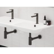 Mosdó túlfolyó fedél, grafit