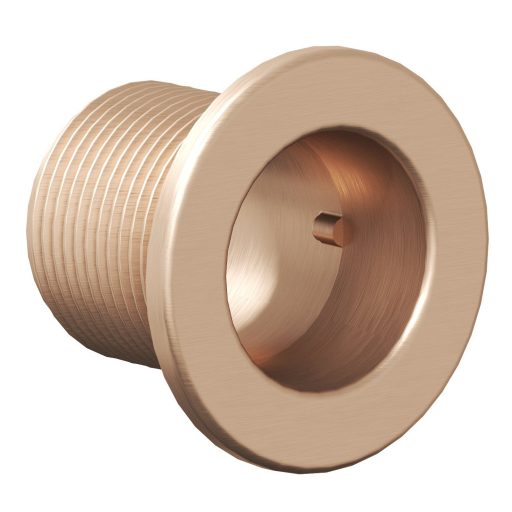 Mosdó túlfolyó fedél, rose gold