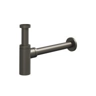 Krómozott teleszkópos mosdószifon grafit