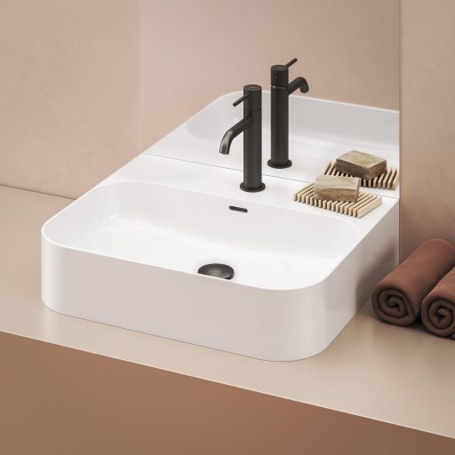 Mosdólefolyó Click-Clack rendszerrel, grafit