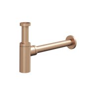 Krómozott teleszkópos mosdószifon rose gold