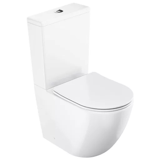 Optima RimOff monoblokkos WC fehér