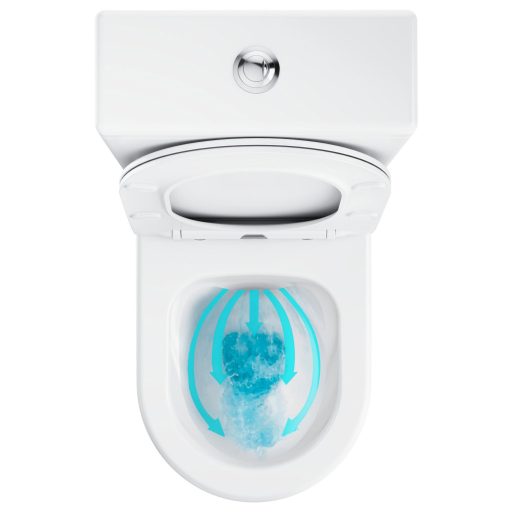 Optima RimOff monoblokkos WC fehér