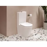 Elegant RimOff monoblokkos WC fehér