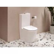Elegant RimOff monoblokkos WC fehér