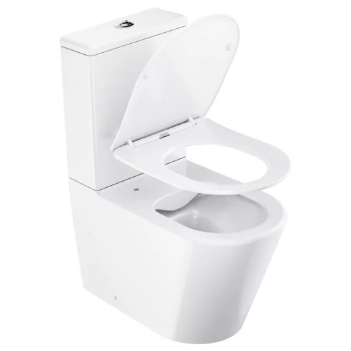 Elegant RimOff monoblokkos WC fehér