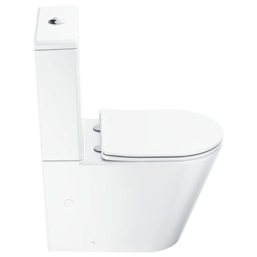 Elegant RimOff monoblokkos WC fehér