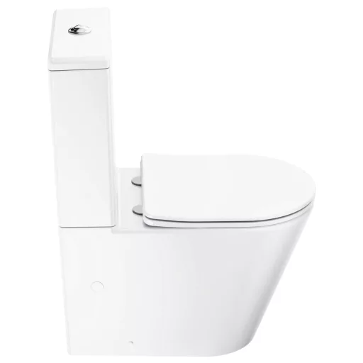 Elegant RimOff monoblokkos WC fehér
