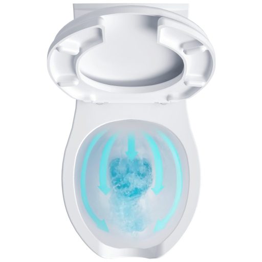 Safe Rim fali WC szett, fehér