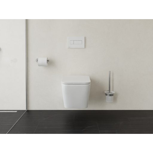 Classic II/Natural RimOff fali WC szett, fehér