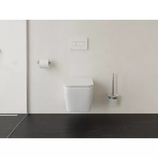 Classic II/Natural RimOff fali WC szett, fehér