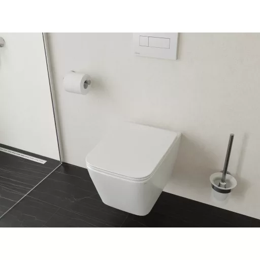 Classic II/Natural RimOff fali WC szett, fehér