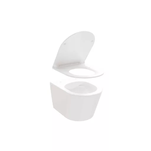 Flow RimOff fali WC szett, fehér