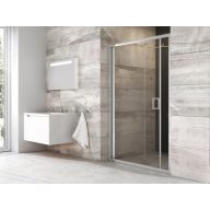 Blix BLDZ2-70 zuhanyajtó krómhatású+transparent