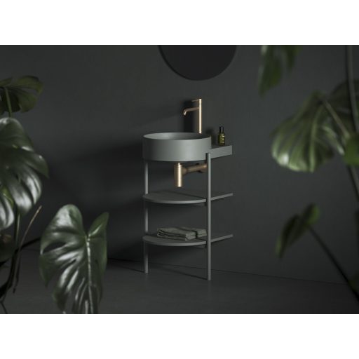 Krómozott teleszkópos mosdószifon gold