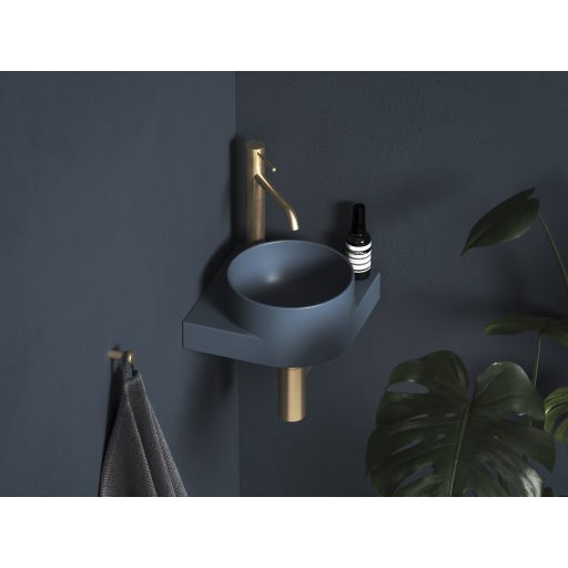 Krómozott teleszkópos mosdószifon gold