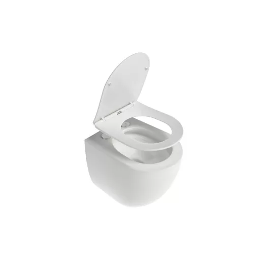 Chrome AquaSpin fali WC, ülökével, fehér