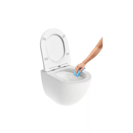 Chrome AquaSpin fali WC, ülökével, fehér