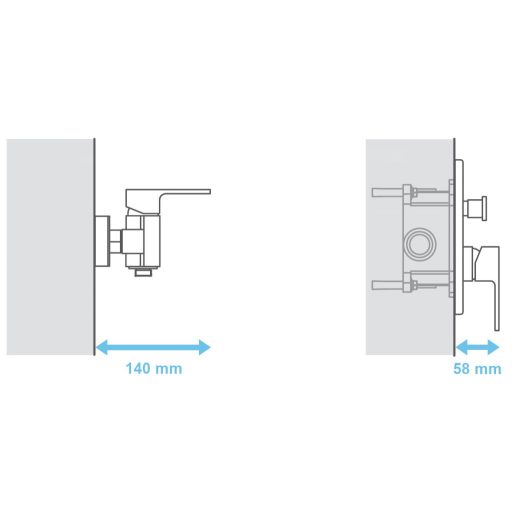 R-box RB 070.50 falsík alatti egység
