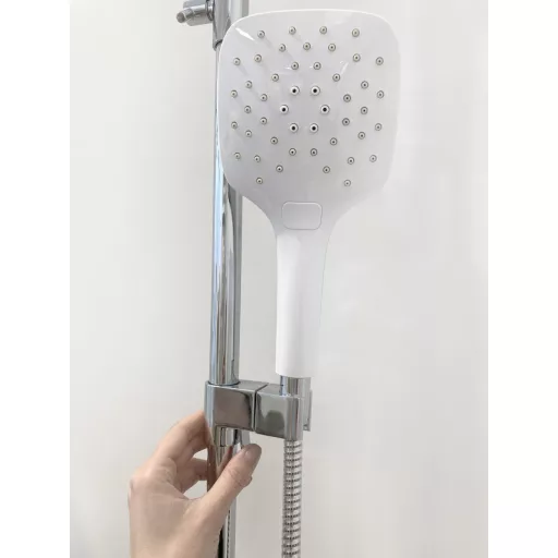 Termo 300 zuhanyoszlop termosztátos csapteleppel TE 093.00CR/WH, króm/fehér