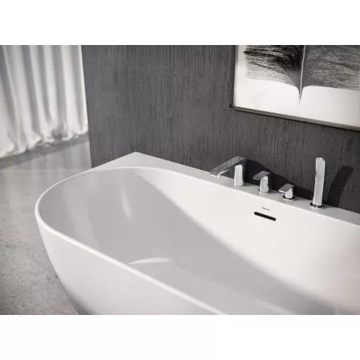Flat kádperemr csaptelep szett FL 026.00CR, króm