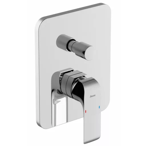 Flat falba süllyesztett csaptelep váltóval FL 065.00CR, króm (KIZÁRÓLAG R-box Varival)