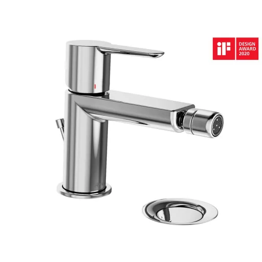 Puri bidécsaptelep leeresztővel PU 055.00CR, króm