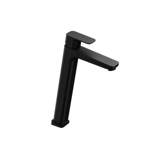 10° Free álló mosdócsaptelep leeresztő nélkül, 333 mm TD F 015.20BLM, matt fekete