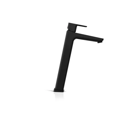 10° Free álló mosdócsaptelep leeresztő nélkül, 333 mm TD F 015.20BLM, matt fekete