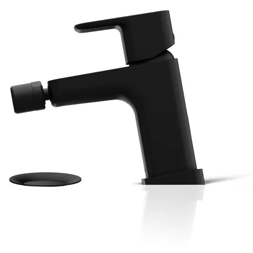 10° Free bidécsaptelep leeresztővel Click-Clack TD F 055.20BLM, matt fekete