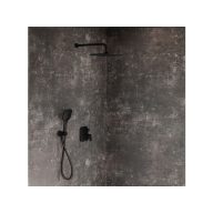   10° Free falba süllyesztett csaptelep váltóval, belső egységgel TD F 061.20BLM, matt fekete