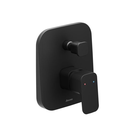 10° Free falba süllyesztett csaptelep váltóval, belső egységgel TD F 061.20BLM, matt fekete