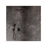   10° Free fekete falba süllyesztett csaptelep váltóval TD F 065.20BLM, matt fekete, R-boxhoz