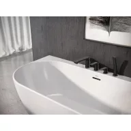 Flat kádperem csaptelep szett FL 026.20BLM, matt fekete