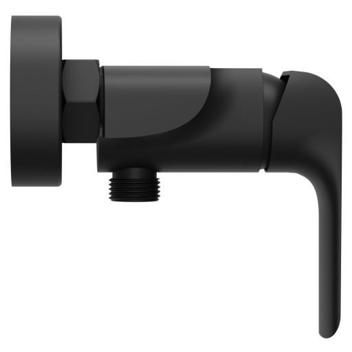 Flat zuhanycsaptelep 150 mm FL 032.20BLM, matt fekete