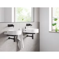   Puri fali süllyesztett mosdócsaptelep PU 019.20BLM, matt fekete