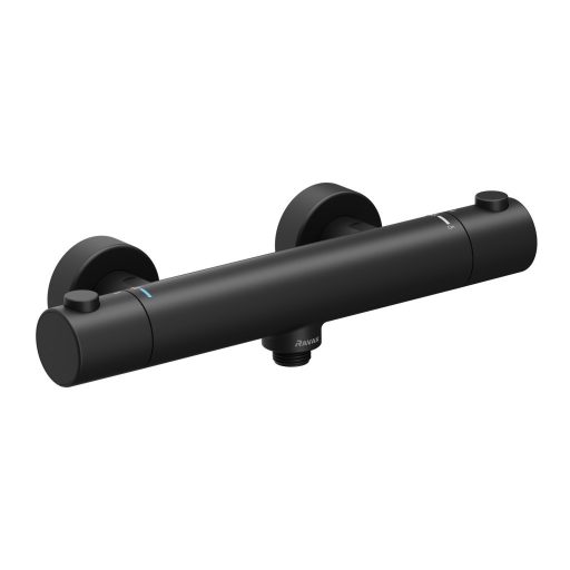 Puri termoszátos fali zuhanycsaptelep 150 mm PU 033.20BLM, matt fekete