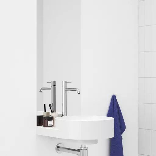 Espirit álló mosdócsaptelep 340 mm leeresztő nélkül ES 015.00CR, króm