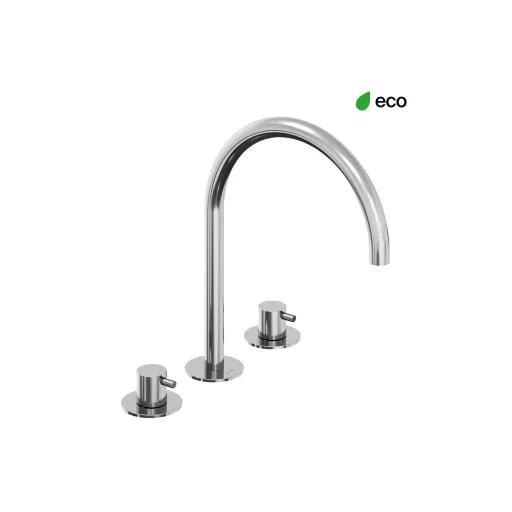 Espirit álló mosdócsaptelep, 3 furatos 270 mm leeresztő nélkül ES 018.00CR, króm